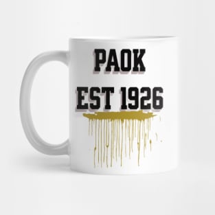 Paok Thessaloniki Since 1926 Gate 4 Mug